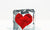 Ice bucket with red heart