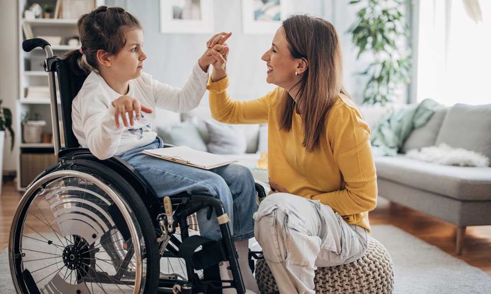 mère avec sa fille